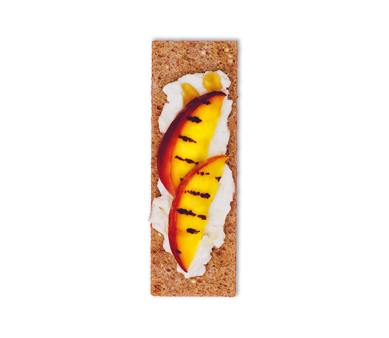 Nektarinenbrot mit honig
